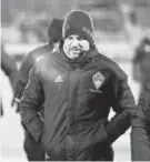  ?? Helen H. Richardson, The Denver Post ?? First-year Rapids coach Anthony Hudson says he is “really excited” to get the 2018 season started.