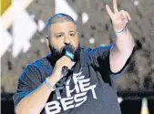 ?? CHRIS PIZZELLO/INVISION/AP ?? Miami-based producer DJ Khaled is scheduled to perform during iHeartSumm­er ’17 Weekend.
