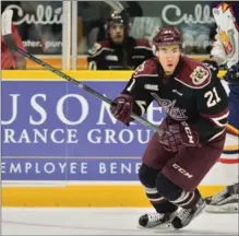  ?? TERRY WILSON, OHL IMAGES ?? Look for Peterborou­gh Petes forward Jonathan Ang to enjoy a spike in points this season.