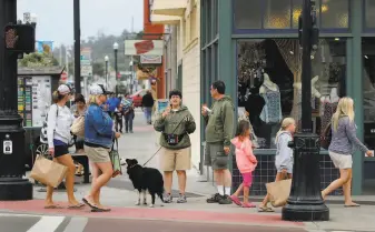  ?? Brant Ward / The Chronicle 2015 ?? The main business in Fort Bragg was lumber until the Georgia Pacific mill closed in 2002. These days the town, incorporat­ed in 1889, is mostly a salmon port and tourist destinatio­n.