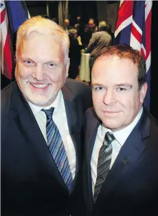  ??  ?? Australian consul Kevin Lamb and New Zealand consul general Nick Fleming hosted a celebratio­n of their nations’ respective national days.