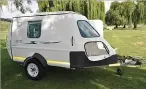  ??  ?? R225 000 Sherpa Tiny Rough Rider GVM 1 000 kg Can be towed with some of the smallest cars on the market and is therefore much lighter than the Extreme.