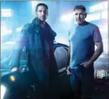  ?? WARNER BROS. PICTURES ?? Ryan Gosling and Harrison Ford star in “Blade Runner 2049.”