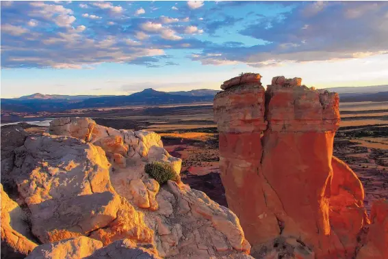  ?? PHOTO BY BRYCE TURNER ?? The Chimney Rock trail offers a perfect taste of the unique landscape of this part of northern New Mexico.