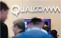  ?? DANIEL ACKER/BLOOMBERG FILES ?? Qualcomm plans to appeal the decision by South Korean regulators to fine it for breaking antitrust laws.