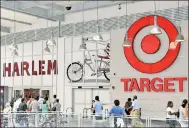  ?? Brigitte Stelzer ?? The Target in Harlem will close Oct. 21.