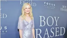  ??  ?? Kidman attends the premiere of ‘Boy Erased’ at Directors Guild Of America on recently in Los Angeles, California. — AFP file photo