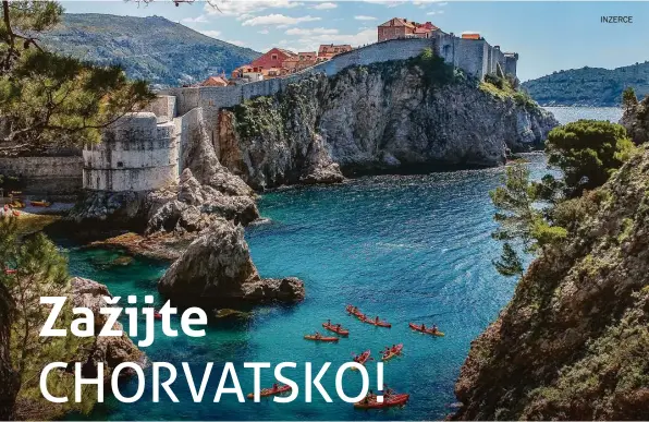  ?? Jízda na kayaku, město Dubrovník. Foto: Shuttersto­ck.com ?? inzerce