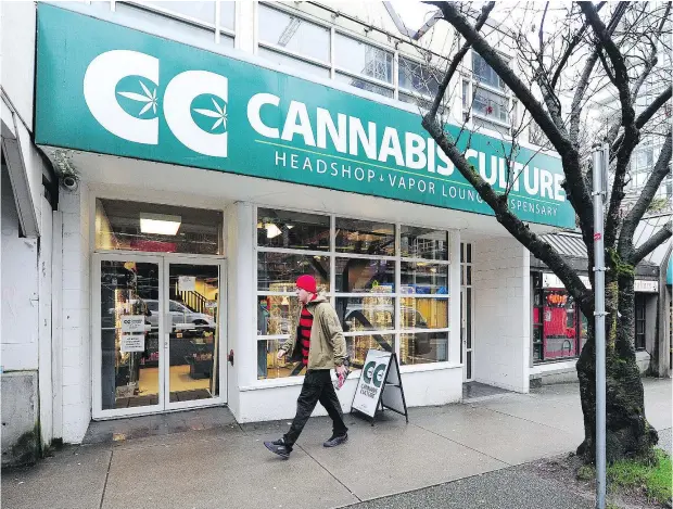  ?? NICK PROCAYLO/PNG ?? High-profile Cannabis Culture announced it will close its three unlicensed marijuana stores in the city by the end of the month.
