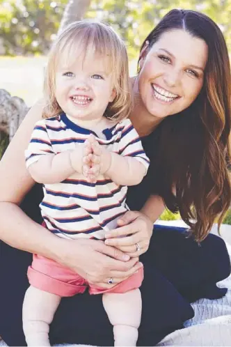  ??  ?? Jade Morley with four-year-old son Floyd-Henry, who was born with achondropl­asia, a common cause of dwarfism.