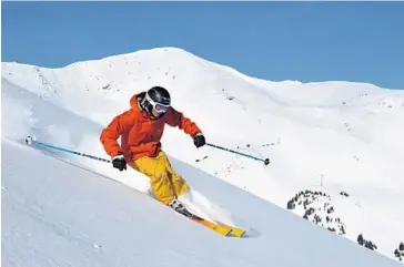  ?? Photo courtesty of Getty Images ?? Snowboardi­ng the Canadian Rockies in Jasper, Alberta