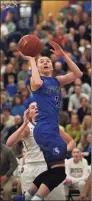  ?? Star Tribune via Getty Images ?? UConn freshman Paige Bueckers, shown in a 2019 game for Hopkins (Minn.) High School, is expecting to learn a lot and work hard as the incoming No. 1 overall recruit.