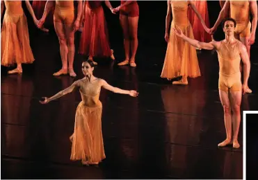  ??  ?? THE SAN FRANCISCO OPERA stages Tosca, opposite bottom; Maria Kochetkova and Vitor Luiz in Symphonic Dances, San Francisco Ballet, left; Jackie Greene performs at The Catalyst in Santa Cruz, below.