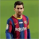  ??  ?? Messi diz hoje adeus ao Barcelona