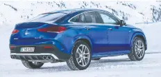  ??  ?? The new GLE Coupe gets a boost in power and size.