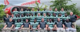  ?? ?? Zimbabwe National Rugby Team, The Sables