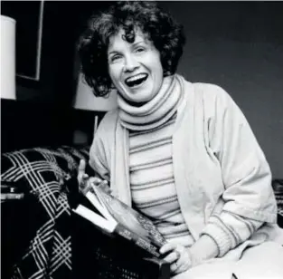  ?? // EUROPA PRESS ?? Alice Munro, en Toronto en octubre de 1981