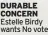  ?? ?? DURABLE CONCERN Estelle Birdy wants No vote