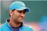  ??  ?? Mahendra singh dhoni