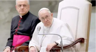  ?? F.E. ?? El papa Francisco se siente indignado por accionar de la Iglesia.