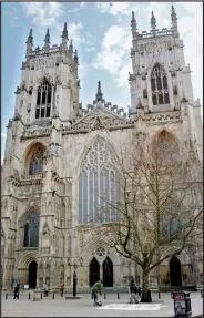  ??  ?? York Minster: Insiders spoke of ‘grievances’