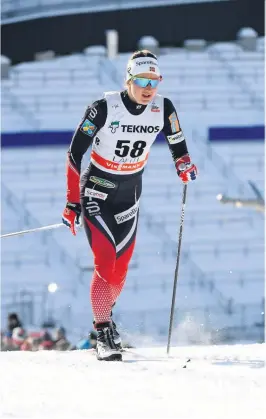  ?? FOTO: NTB SCANPIX ?? FORTSETTER: Ingvild Flugstad Østberg gir seg ikke med det første.