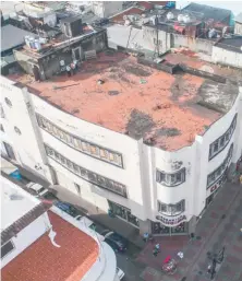 ?? MARVIN DEL CID ?? Vista aérea del edificio González Ramos.