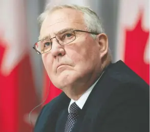  ?? ADRIAN WYLD / THE CANADIAN PRESS FILES ?? Public Safety Minister Bill Blair seems uninterest­ed in implementi­ng reforms suggested by Informatio­n Commission­er Caroline Maynard.