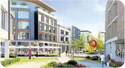  ?? ?? Ayala Land targets to jumpstart the commercial activities in the area with a small retail developmen­t.