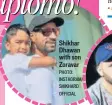  ?? PHOTO: INSTAGRAM/ SHIKHARD OFFICIAL ?? Shikhar Dhawan with son Zoravar