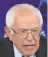  ??  ?? Sen. Bernie Sanders met with MLB Commission­er Rob Manfred.