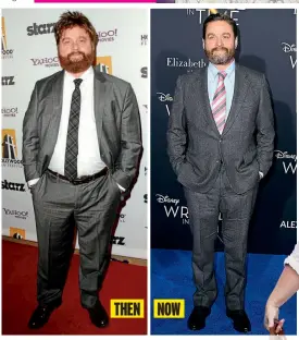 zach galifianakis weight loss