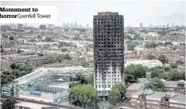  ??  ?? Grenfell Tower