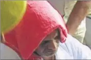  ?? HT PHOTO ?? Falahari Maharaj at a court in Alwar on Saturday.