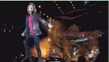  ?? ASSOCIATED PRESS ?? The Rolling Stones' Mick Jagger performs a free concert in Havana, Cuba, on March 25, 2016.