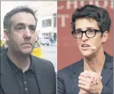  ??  ?? Cohen
Maddow