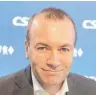  ?? FOTO: IMAGO ?? Manfred Weber will nach oben.