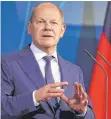  ?? FOTO: ELMENTHALE­R/IMAGO ?? Reist wohl am Donnerstag in die Ukraine: Bundeskanz­ler Olaf Scholz.