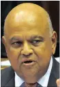  ??  ?? PRAVIN GORDHAN