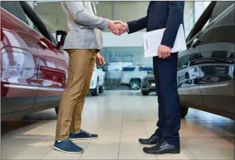  ?? Stock image ?? The COVID-19 lockdown has had a devastatin­g impact on car sales with dealers in Kerry seeing new car sales fall by more than a fifth on 2019.