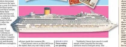  ??  ?? These readers are spending their savings on model trains, collectibl­e stamps and cruises