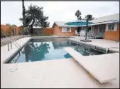  ??  ?? Tony Spilotro “was very proud of the pool being the biggest pool in the neighborho­od,” the home’s owner said.