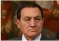  ??  ?? Hosni Mubarak