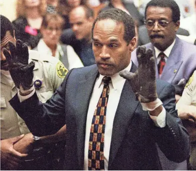  ?? SAM MIRCOVICH/REUTERS FILE ?? Experts say O.J. Simpson’s 1995 murder trial set back the case for cameras in the courtroom.