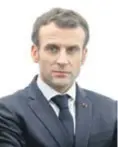  ?? REUTERS ?? Emmanuel Macron