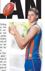  ?? ?? Draft hopeful Sam Darcy.