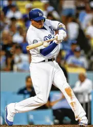  ?? KENT NISHIMURA / LOS ANGELES TIMES ?? Dodgers shortstop/third baseman Manny Machado will be only 26 when he becomes a free agent this offseason.