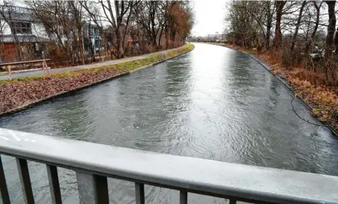  ?? Foto: Silvio Wyszengrad ?? Am Herrenbach (hier zwischen Heine‰ und Reichenber­ger Straße) wurden vor zwei Jahren 47 Bäume gefällt. Nun soll ein Teil nachgepfla­nzt werden.