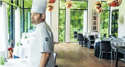  ??  ?? GOURMET GUY: Wassim Hallal is Aarhus’s answer to Gordon Ramsay