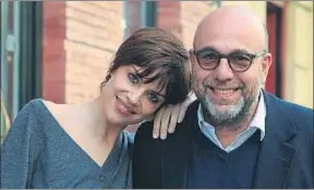  ?? EMILIA GUTIÉRREZ ?? La actriz Micaela Ramazzotti y su esposo, el cineasta Paolo Virzi